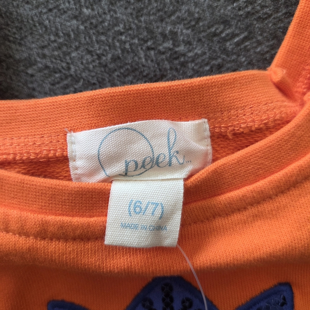 Peek Kids Top 6/7 NWT - Picture 3 of 3